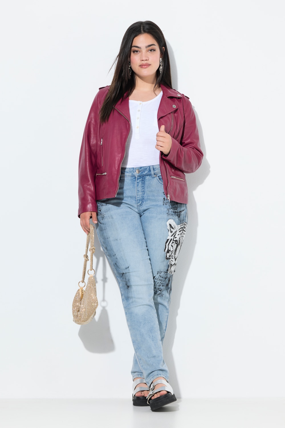 Große Größen Slim-Jeans Emma, Damen, blau, Größe: 56, Baumwolle, Angel of Style Große Größen Slim-Jeans Emma, Damen, blau, Größe: 56, Baumwolle, Angel of Style von Angel of Style