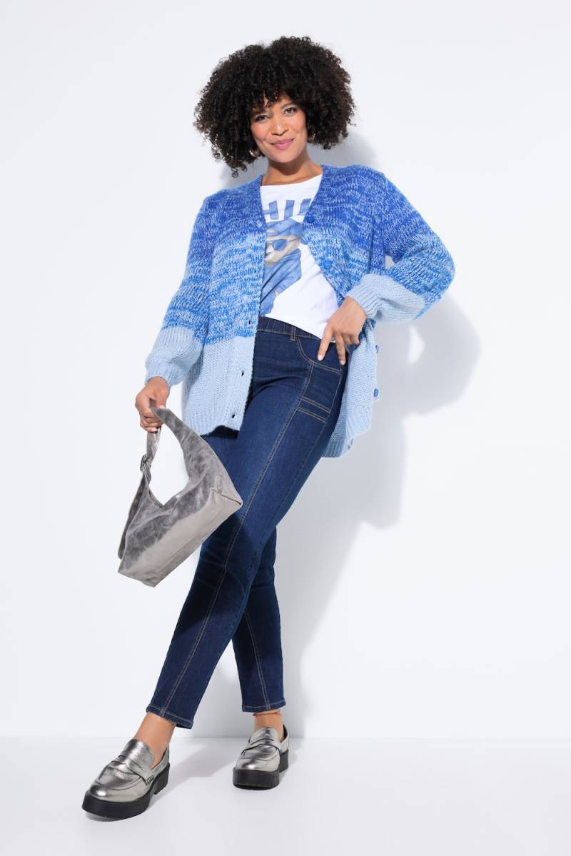 Große Größen Slim-Jeans Emma, Damen, blau, Größe: 56, Baumwolle, Angel of Style von Angel of Style