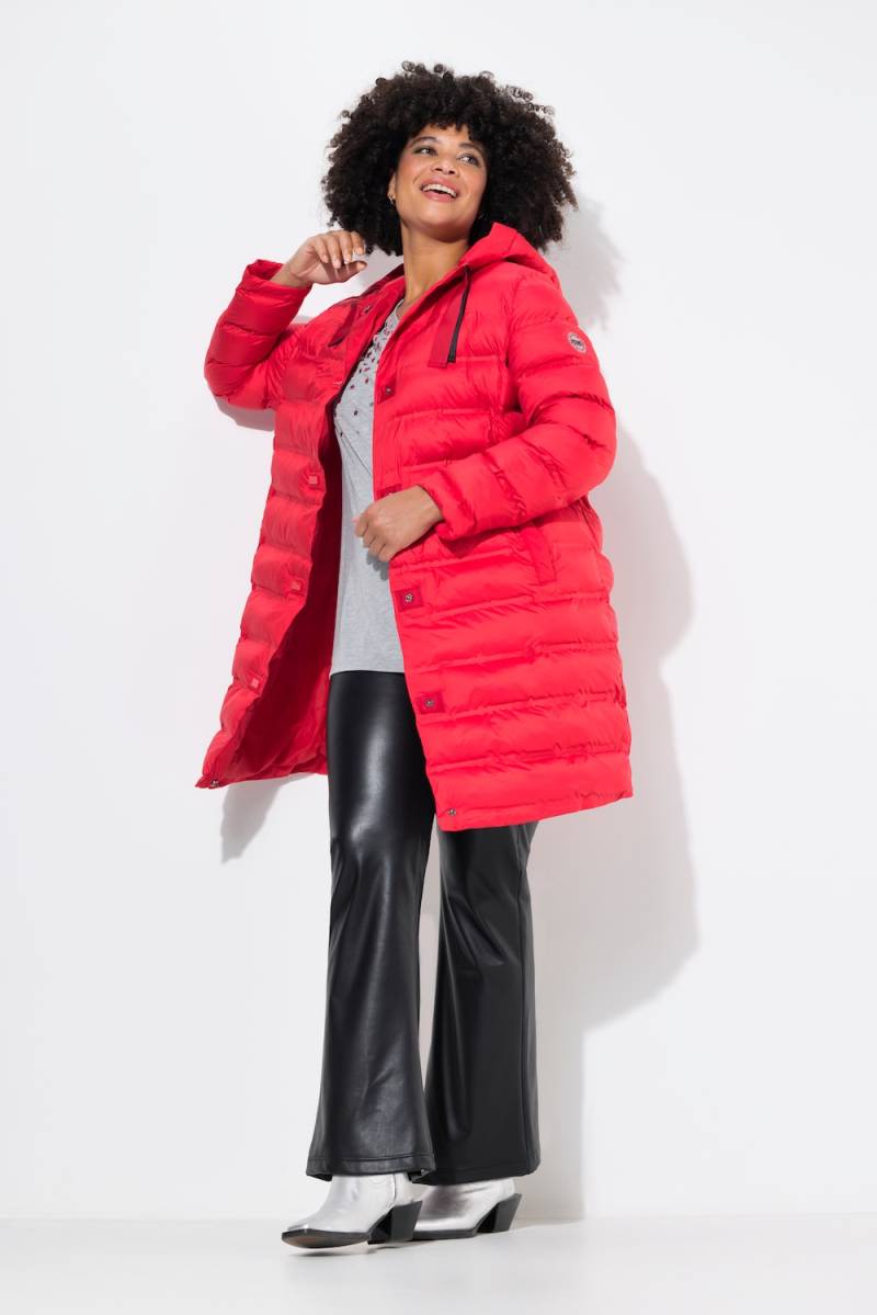 Große Größen Steppmantel, Damen, rot, Größe: 52, Polyester, Angel of Style von Angel of Style