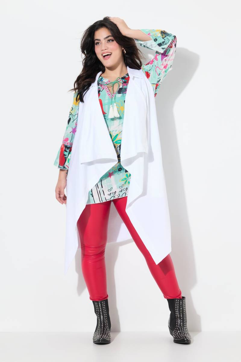 Große Größen Sweat-Weste, Damen, weiß, Größe: 46, Baumwolle, Angel of Style von Angel of Style