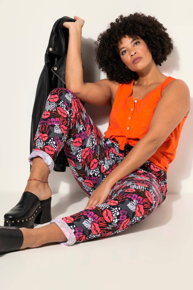 Große Größen Sweathose, Damen, rot, Größe: 48, Baumwolle, Angel of Style von Angel of Style