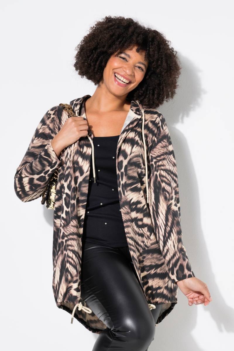 Große Größen Sweatjacke, Damen, grau, Größe: 54, Baumwolle, Angel of Style von Angel of Style