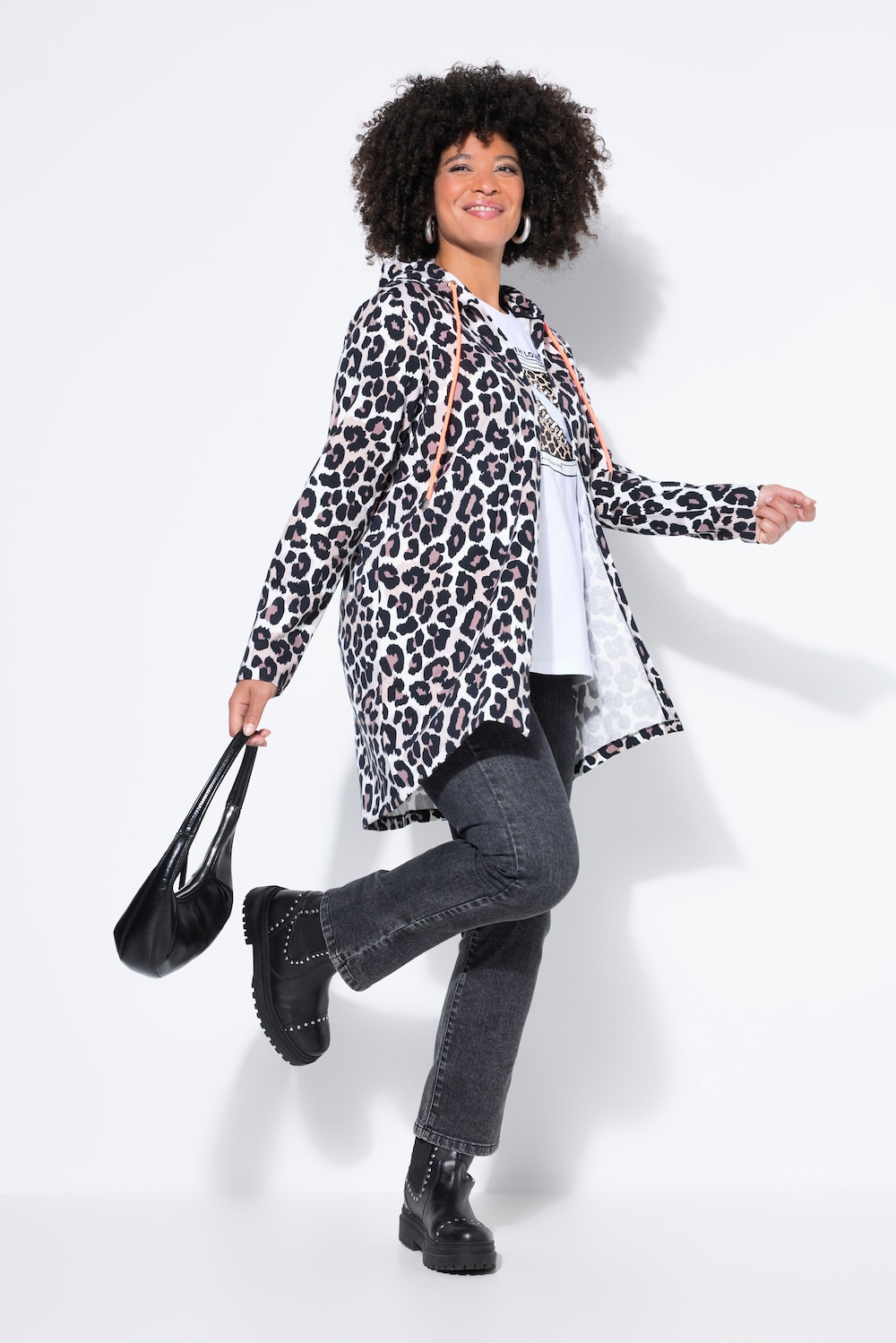 Große Größen Sweatjacke, Damen, grau, Größe: 54, Baumwolle, Angel of Style von Angel of Style