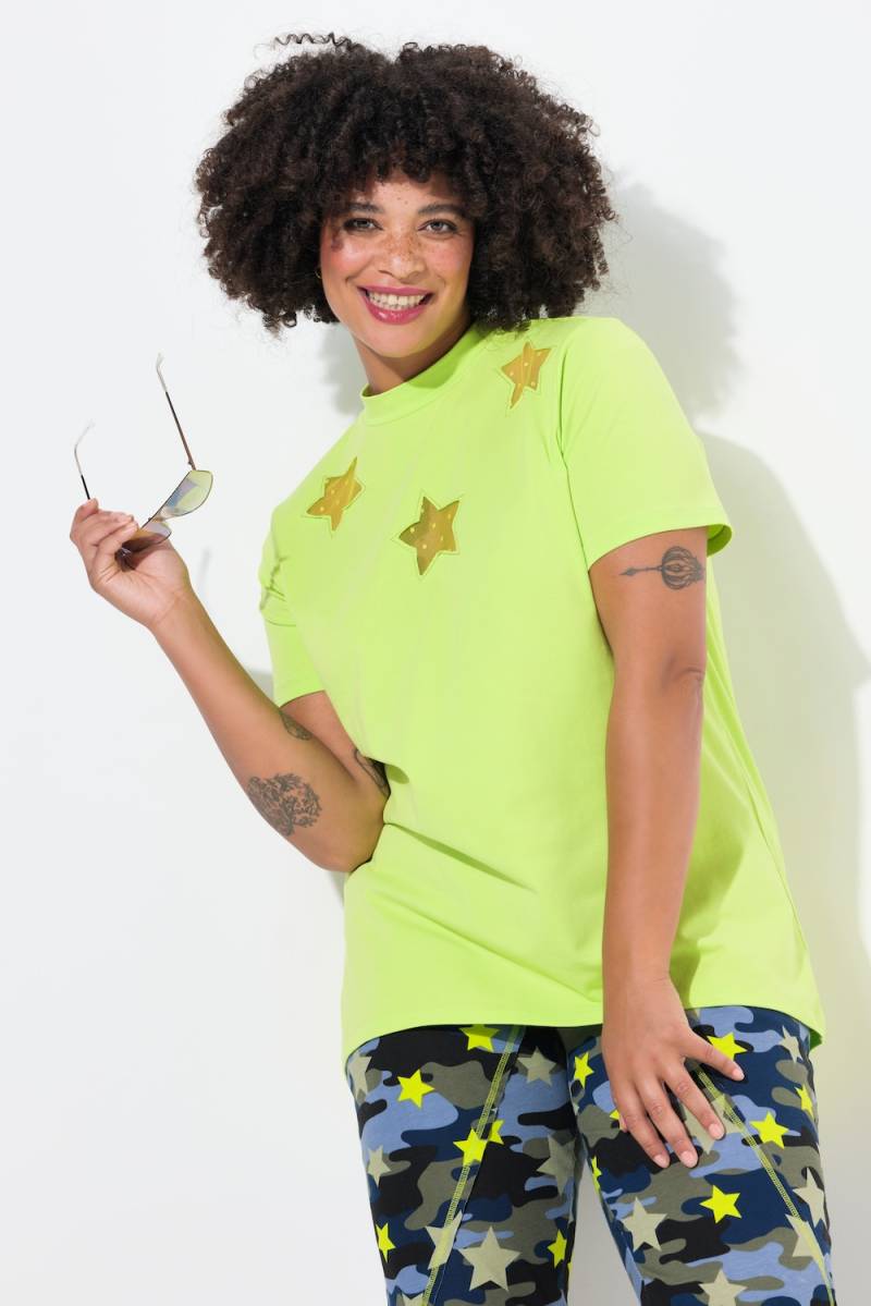 Große Größen T-Shirt, Damen, grün, Größe: 50, Baumwolle, Angel of Style von Angel of Style