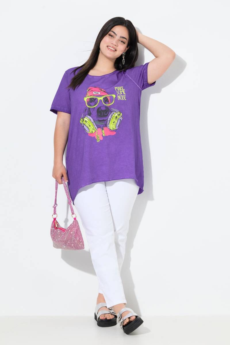 Große Größen T-Shirt, Damen, lila, Größe: 56, Baumwolle, Angel of Style von Angel of Style