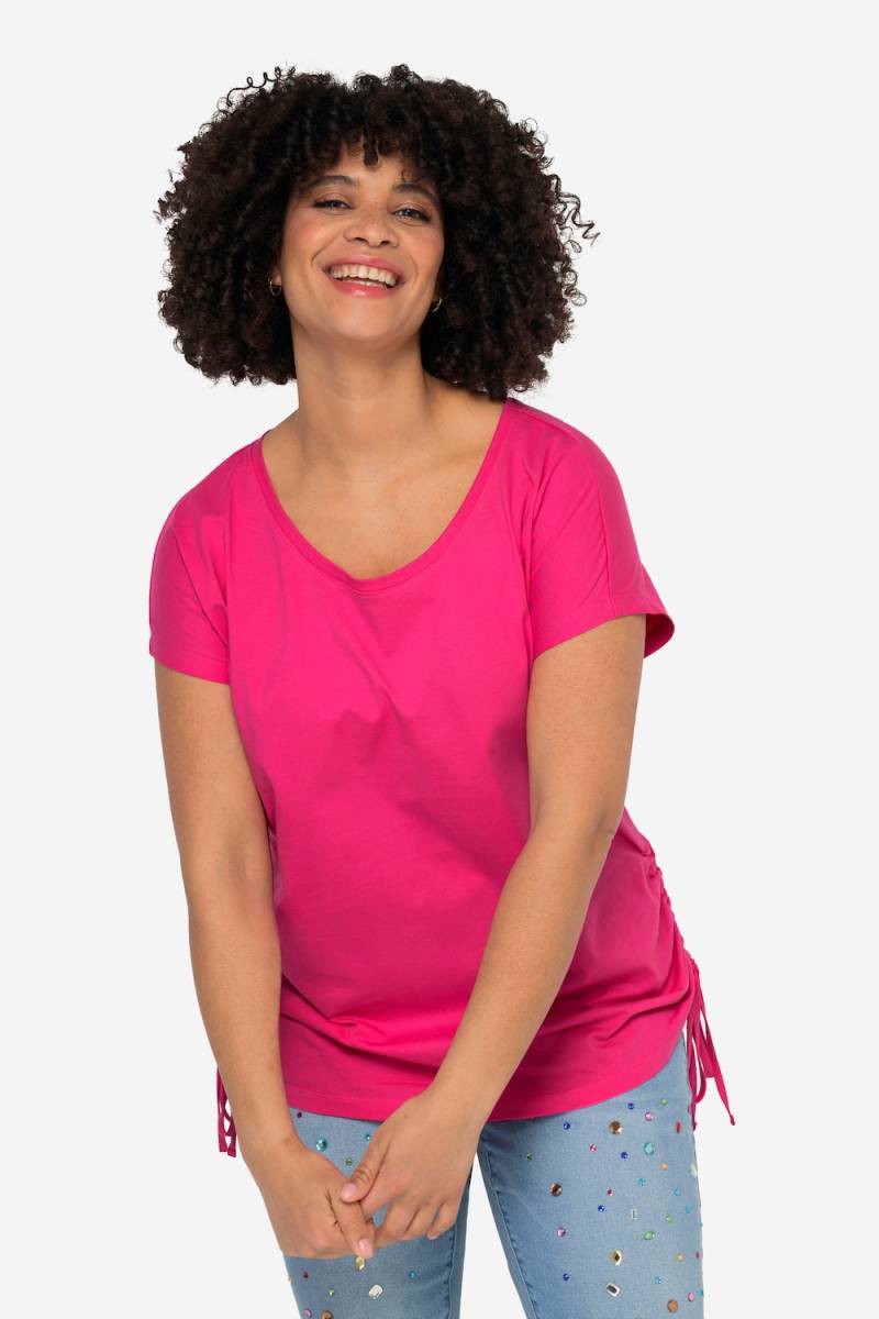 Große Größen T-Shirt, Damen, rosa, Größe: 44, Baumwolle, Angel of Style von Angel of Style