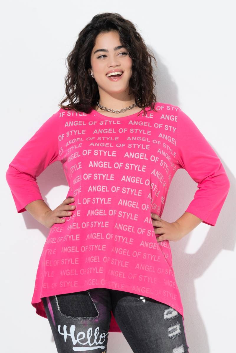Große Größen T-Shirt, Damen, rosa, Größe: 50, Baumwolle, Angel of Style von Angel of Style