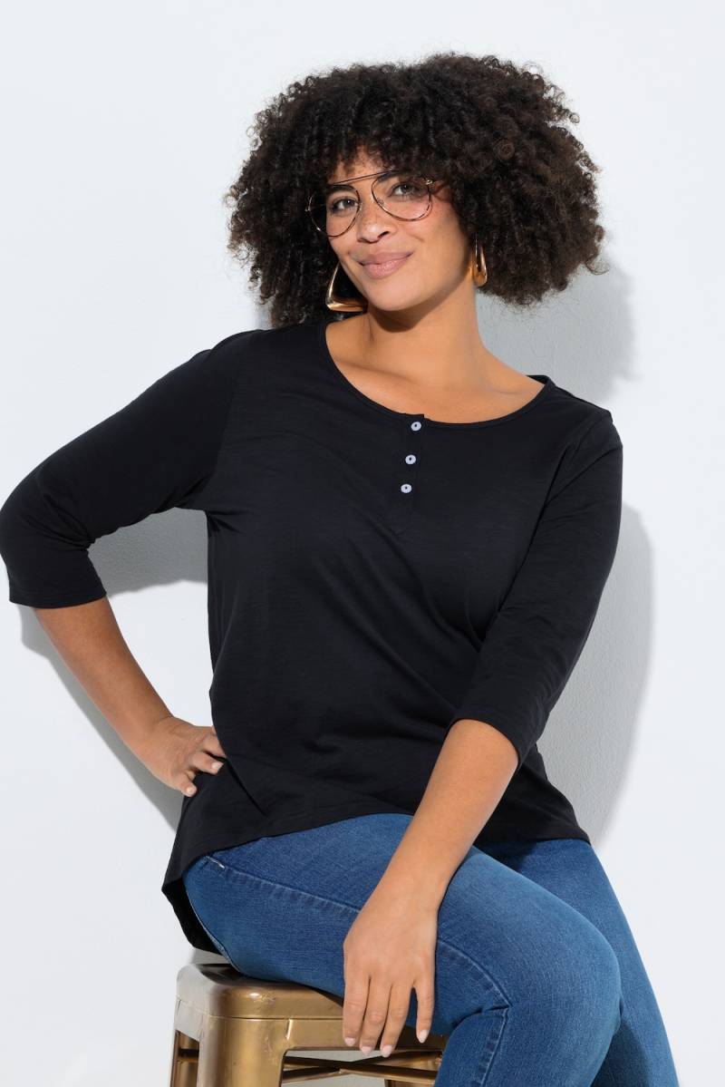 Große Größen T-Shirt, Damen, schwarz, Größe: 46, Baumwolle, Angel of Style von Angel of Style