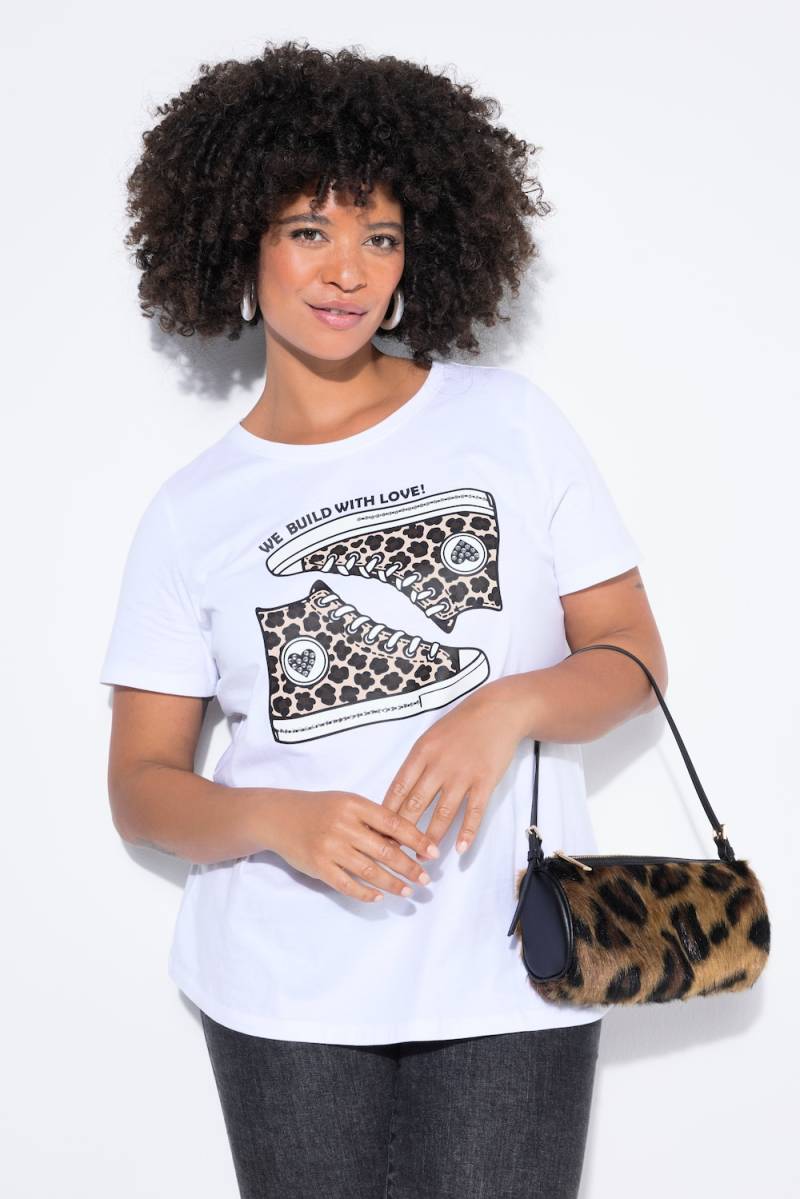 Große Größen T-Shirt, Damen, weiß, Größe: 60, Baumwolle, Angel of Style von Angel of Style