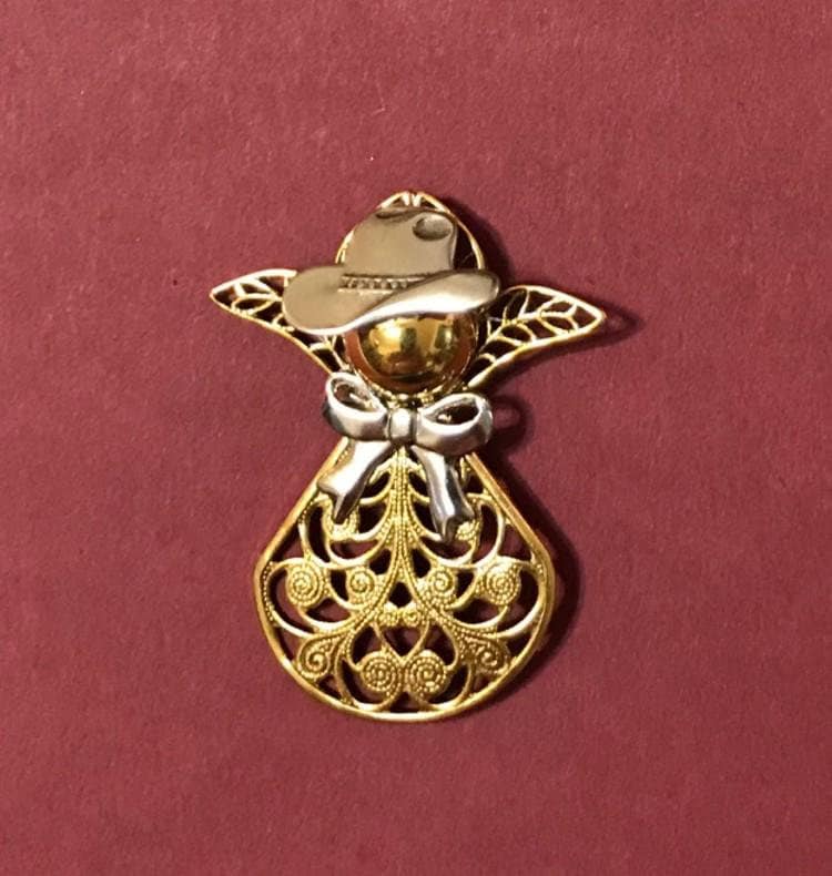 Cowboy/Cowgirl Engel Pin von AngelDesignsByDenise