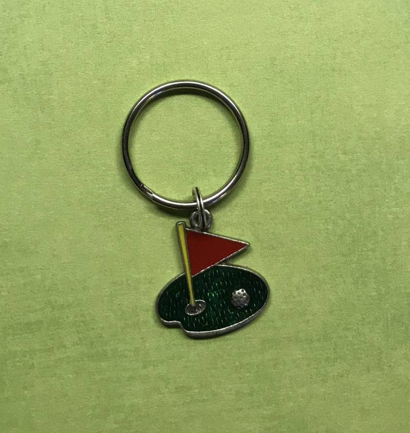 Emaillierte Golf Schlüsselanhänger von AngelDesignsByDenise