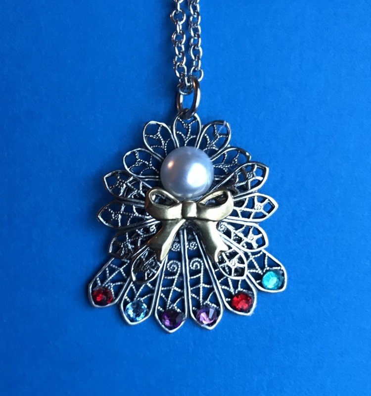 Geburtsstein Engel Kette | 6 Steine Am Rock #241Pn von AngelDesignsByDenise