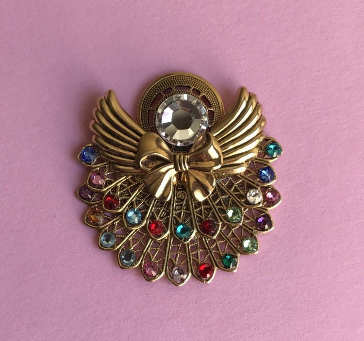 Geburtsstein Engel Pin | 22 Steine #212 Double von AngelDesignsByDenise