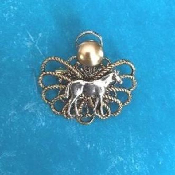 Pferd Engel Pin - Quarter Horse Pferdeschmuck von AngelDesignsByDenise