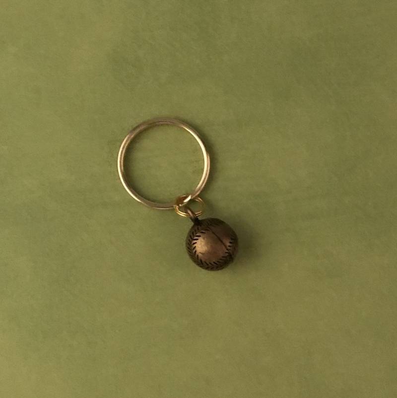 Solide Baseball-Schlüsselanhänger Solide Baseball-Schlüsselanhänger von AngelDesignsByDenise