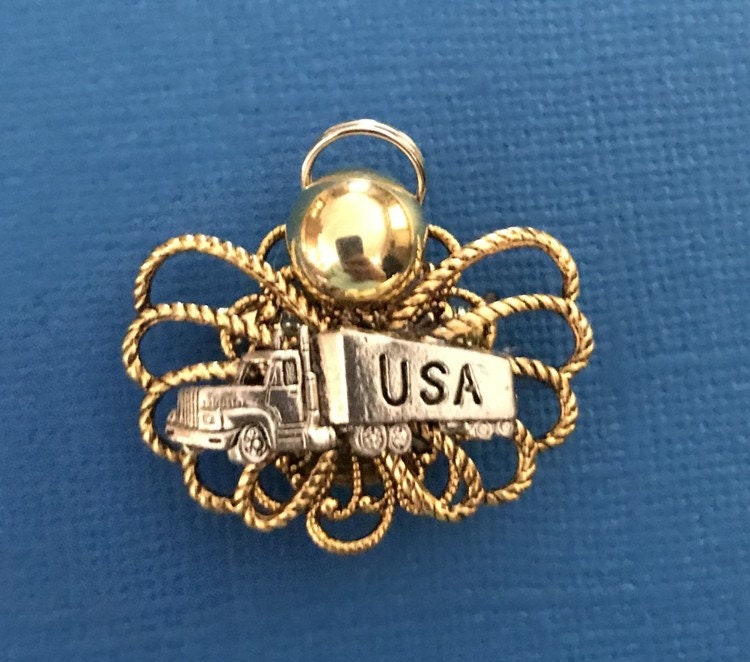 Trucker Engel Pin von AngelDesignsByDenise