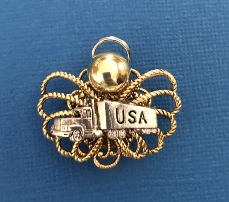 Trucker Engel Pin von AngelDesignsByDenise