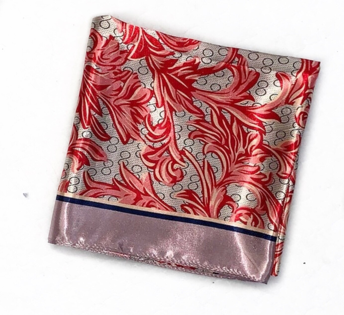 Rosa Und Lila Gemusterter Schal Rosa Und Lila Gemusterter Schal von AngelEyesVintageShop