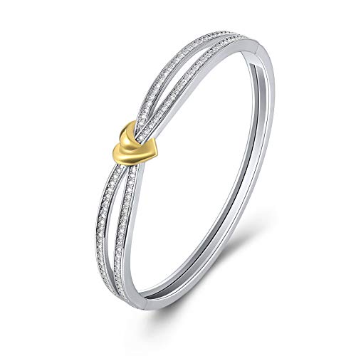 Angelady Damen Armband Silber - Herz Armband - Unendlichkeitsarmband - Geschenkbox - Ideal für Frauen und Mädchen Angelady Damen Armband Silber - Herz Armband - Unendlichkeitsarmband - Geschenkbox - Ideal für Frauen und Mädchen von Angelady