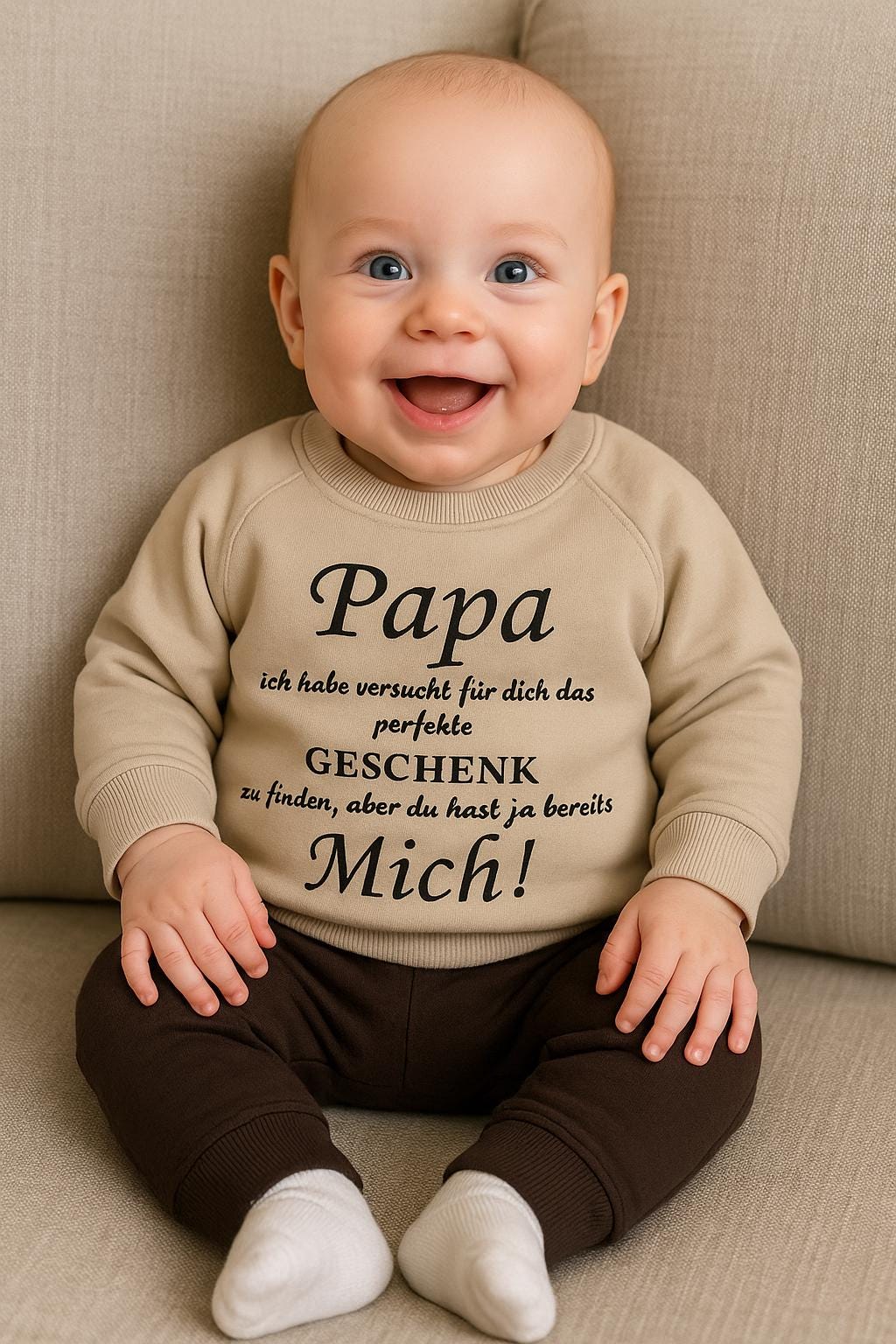 Baby Sweater Mit Spruch Geschenk Für Papa Geburtstag Pullover Größen 50 Bis 116 Verschiedene Farben Vater Kind Angele Handmade Baby Sweater Mit Spruch Geschenk Für Papa Geburtstag Pullover Größen 50 Bis 116 Verschiedene Farben Vater Kind Angele Handmade von AngeleHandmadeShop