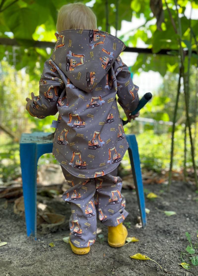Bagger Ben Softshell Hose Baustellenfreunde Größen 62-116 Mit Bauchbündchen & Beinbündchen Unisex Kinderhose Bagger Ben Softshell Hose Baustellenfreunde Größen 62-116 Mit Bauchbündchen & Beinbündchen Unisex Kinderhose von AngeleHandmadeShop