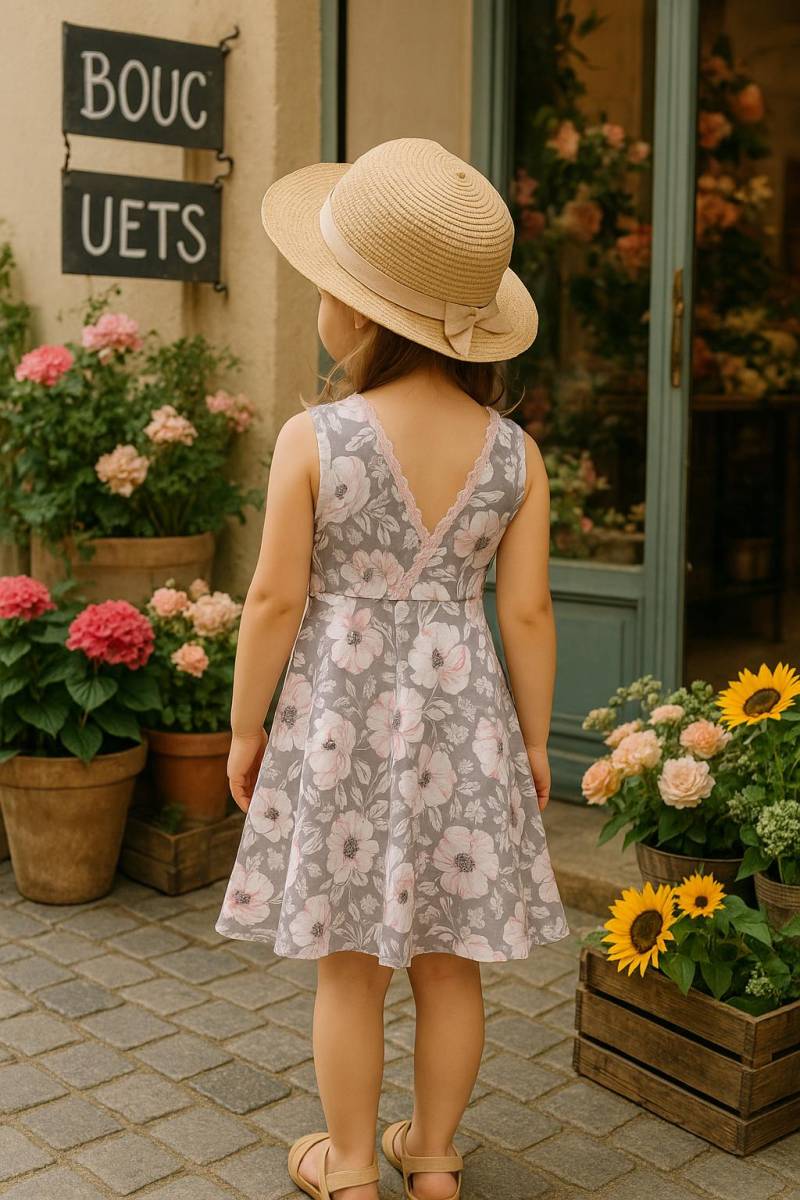 Gr.116 Sommerkleid Mit Spitze Sofortkauf/Angele Handmade von AngeleHandmadeShop