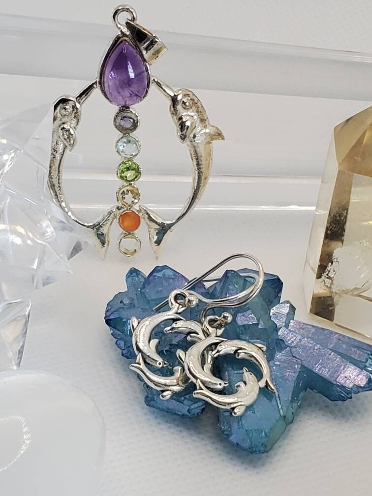 Chakra Edelsteine Heilung Mit Delfinen von AngelicLightDesigns