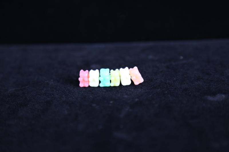 Gummi-Bären-Ohrstecker von AngelikaArtandCraft