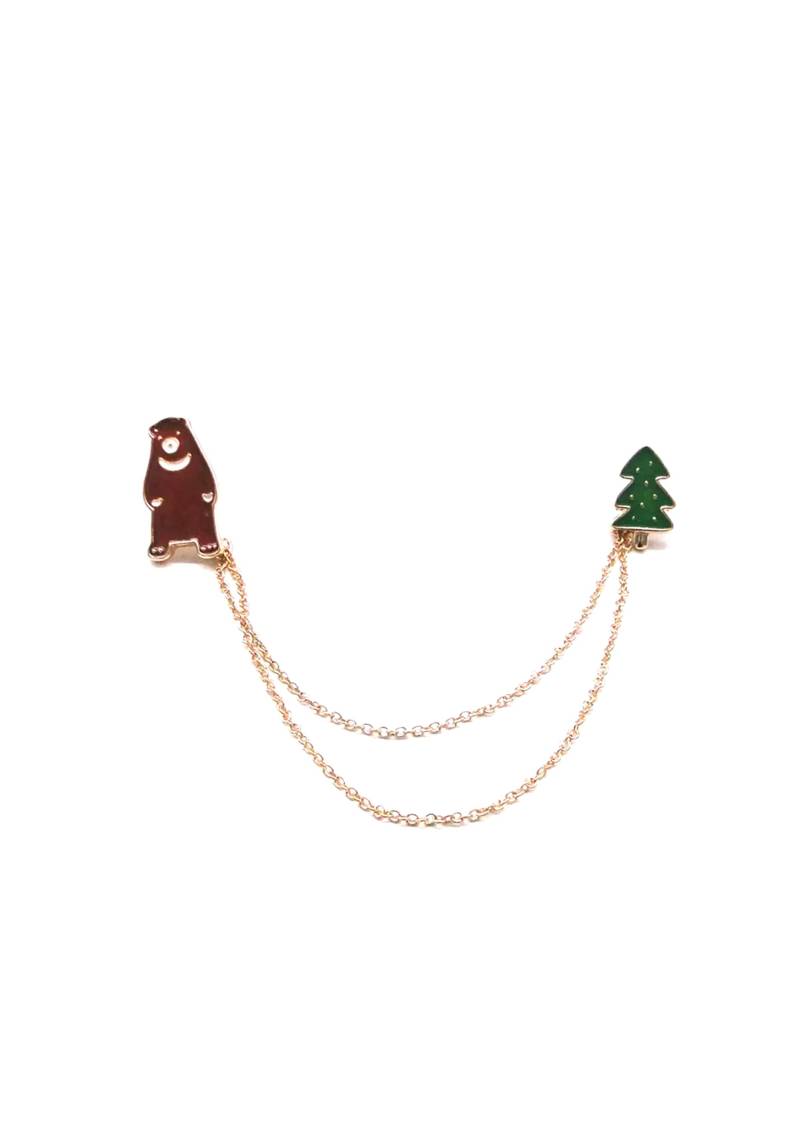 Niedlicher Bär Und Baum Enamel Pin-Kawaii Pin-Cute Collar Brooch-Bär-Baum-Enamel Pin Mit Kette-Collar Brooch Ketten Niedlicher Bär Und Baum Enamel Pin-Kawaii Pin-Cute Collar Brooch-Bär-Baum-Enamel Pin Mit Kette-Collar Brooch Ketten von Angellustration