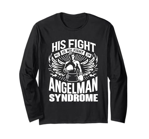 Angelman-Syndrom Bewusstseinsunterstützung Angelman-Syndrom Mama Langarmshirt von Angelman Syndrome Month Dad Brother Sister