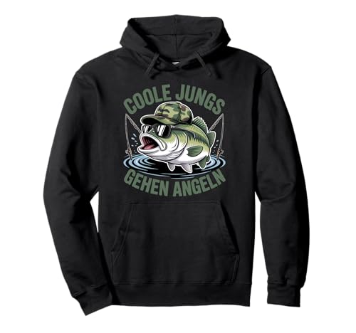 Coole Jungs Gehen Angeln Pullover Hoodie Coole Jungs Gehen Angeln Pullover Hoodie von Angeln Fischen Angler