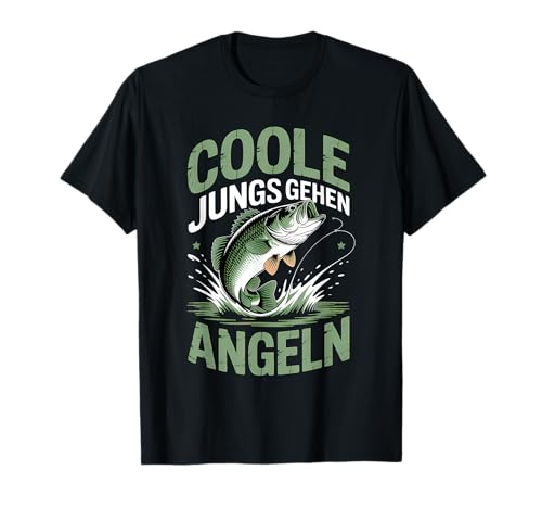 Coole Jungs Gehen Angeln T-Shirt Coole Jungs Gehen Angeln T-Shirt von Angeln Fischen Angler