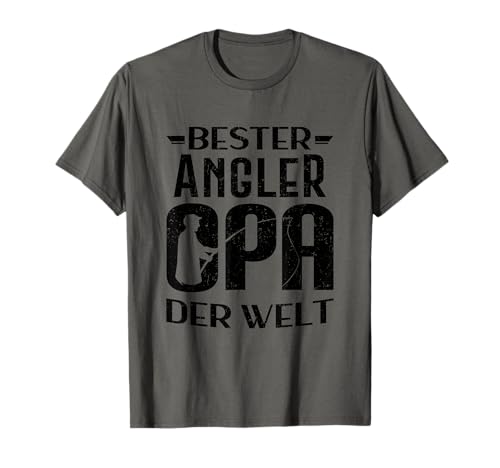 Bester Angel Opa Der Welt Angler Shirt Fischer Herren T-Shirt Bester Angel Opa Der Welt Angler Shirt Fischer Herren T-Shirt von Angelreise Fischer Angler Hobbyangler Geschenkidee