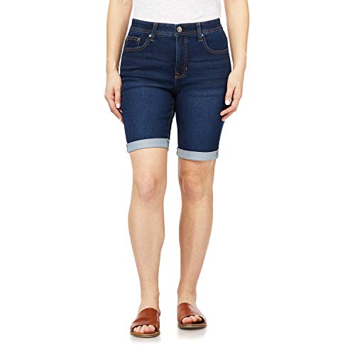 Angels Forever Young Damen 360 Sculpt Bermuda Jeans-Shorts, Manhattan, 48 von Angels Forever Young