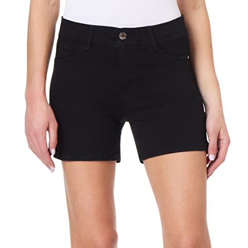 Angels Forever Young Damen 360 Sculpt Mid Oberschenkel Jeans-Shorts, Onyx, 48 von Angels Forever Young