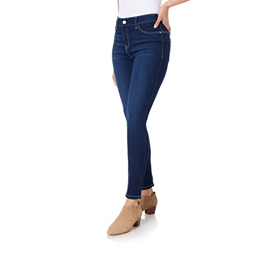 Angels Forever Young Damen 360 Sculpt Skinny Mid Rise Jeans, Lizette, 48 von Angels Forever Young