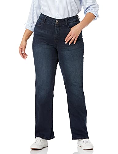Angels Forever Young Damen Curvy Bootcut Jeans, Amaryllis, 40 von Angels Forever Young