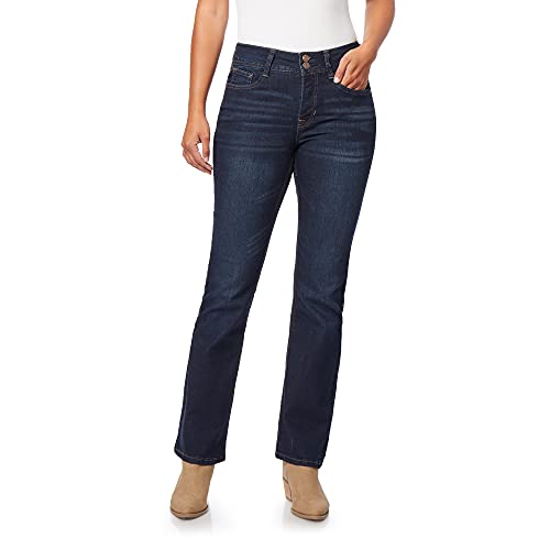 Angels Forever Young Damen Curvy Bootcut Mid-Rise (Standard and Plus) Jeans, Oakgrove, 42 Lang von Angels Forever Young