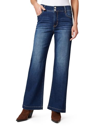 Angels Forever Young Damen Everbreeze Curvy High-Rise Relaxed Flare Jeans, Ecuador, 42 von Angels Forever Young