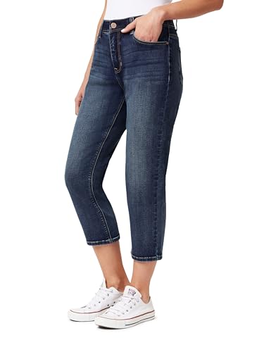 Angels Forever Young Damen Everluxe Sculpt Straight 23.5" Crop Jeans, Savona, 40 von Angels Forever Young