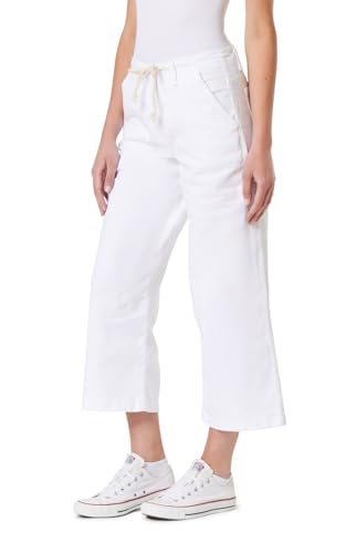 Angels Forever Young Damen Forever Pant Straight Ankle High Rise Jeans (Standard und Plus), Weiss/opulenter Garten, 40 von Angels Forever Young