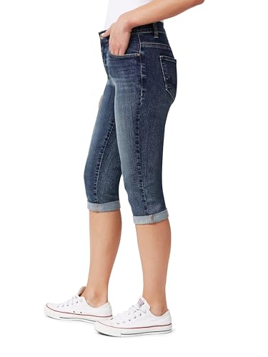 Angels Forever Young Damen Forever Skinny Mid-Rise 17" Inseam Capri (Available in Plus Sizes) Jeans, Sausalito, 38 von Angels Forever Young