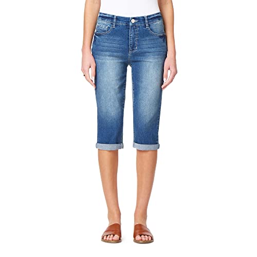 Angels Forever Young Damen Forever Skinny Mid Rise Crop (Standard und Plus) Jeans, Canyon, 42 von Angels Forever Young