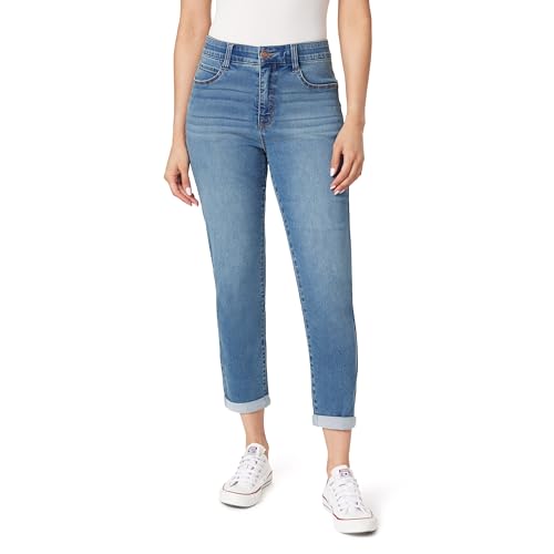Angels Forever Young Damen Jeanie Lift Convertible Skinny High Rise (Übergröße Erhältlich) Jeans, Pazifik, 38 von Angels Forever Young