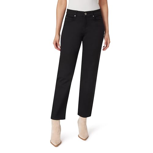 Angels Forever Young Damen Jeanie Lift Mid-Rise Straight Ankle Jeans, Onyx, 48 von Angels Forever Young