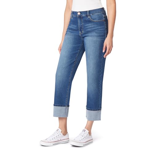 Angels Forever Young Damen Signature Straight Crop Jeans, Panama, 46 von Angels Forever Young