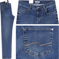 Angels Cici Jeans old washed used buffi blue 42/28 von Angels Hosen