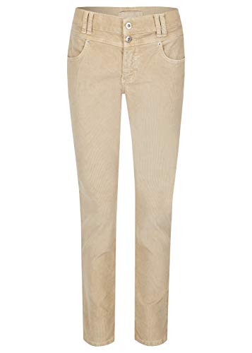 ANGELS Damen Jeans 'Skinny Button' in Coloured Cord von Angels