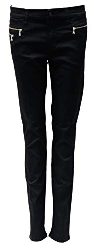 ANGELS Röhrenhose Hose Malu Zip mit cleanem Super Stretch Denim mit Label-Applikationen von Angels