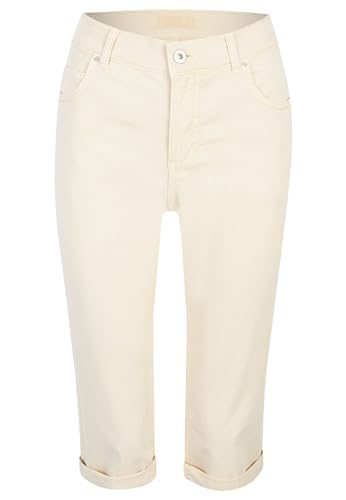 ANGELS Slim Fit Jeans 5-Pocket-Hose Capri TU mit Label-Applikationen von ANGELS